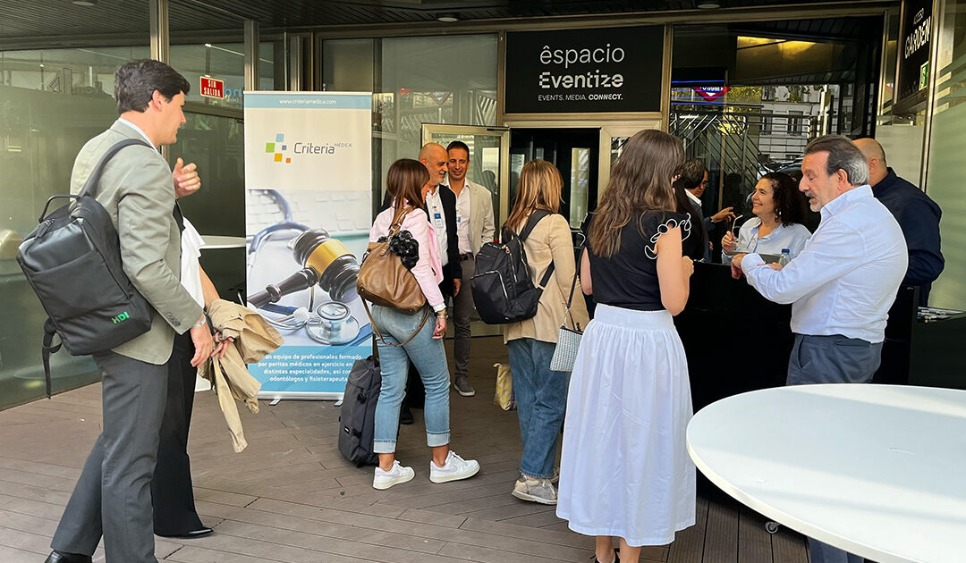 Criteria Médica reúne en Madrid a profesionales del ámbito sanitario, jurídico y asegurador en su I Jornada Jurídico-Pericial